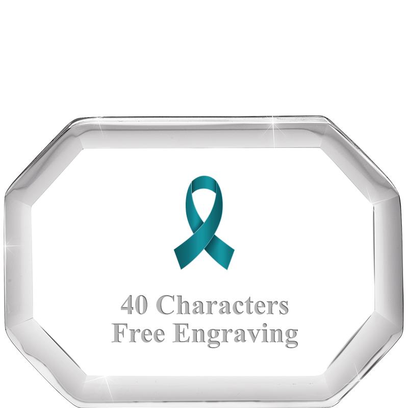 2-1/2" BEVELED OCTAGON PWEIGHT