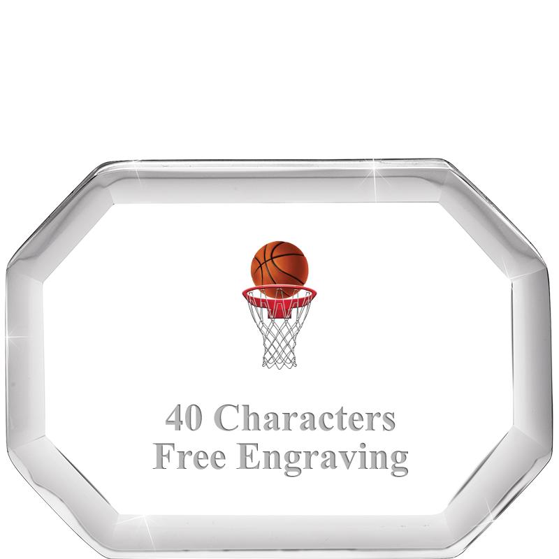 2-1/2" BEVELED OCTAGON PWEIGHT