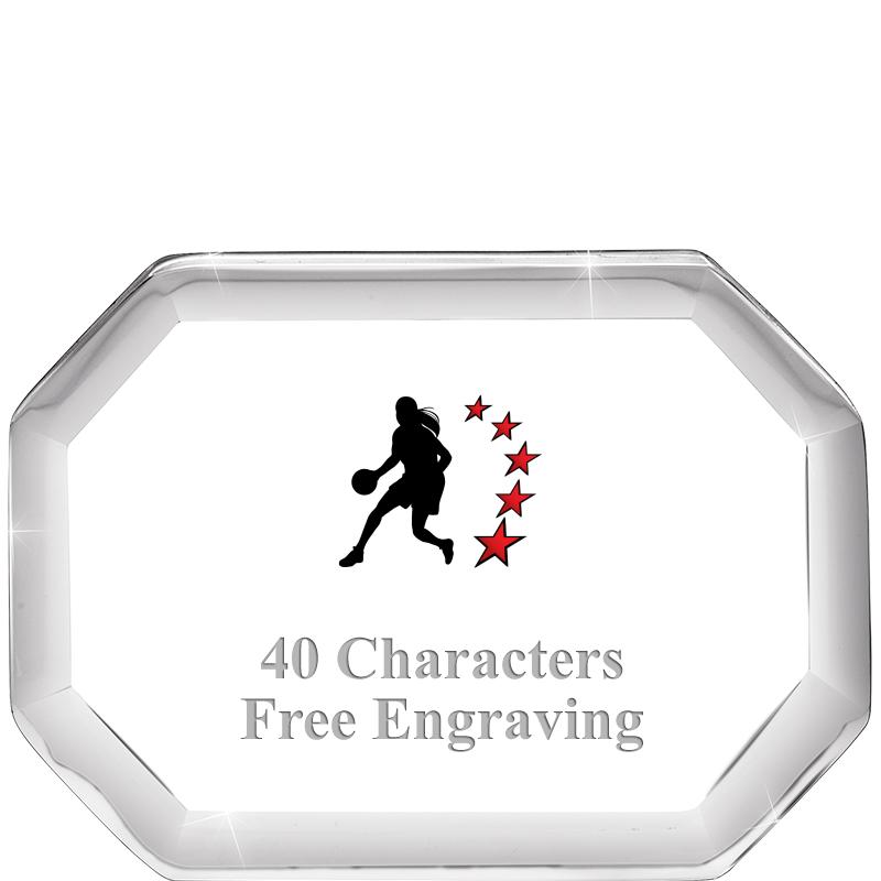 2-1/2" BEVELED OCTAGON PWEIGHT