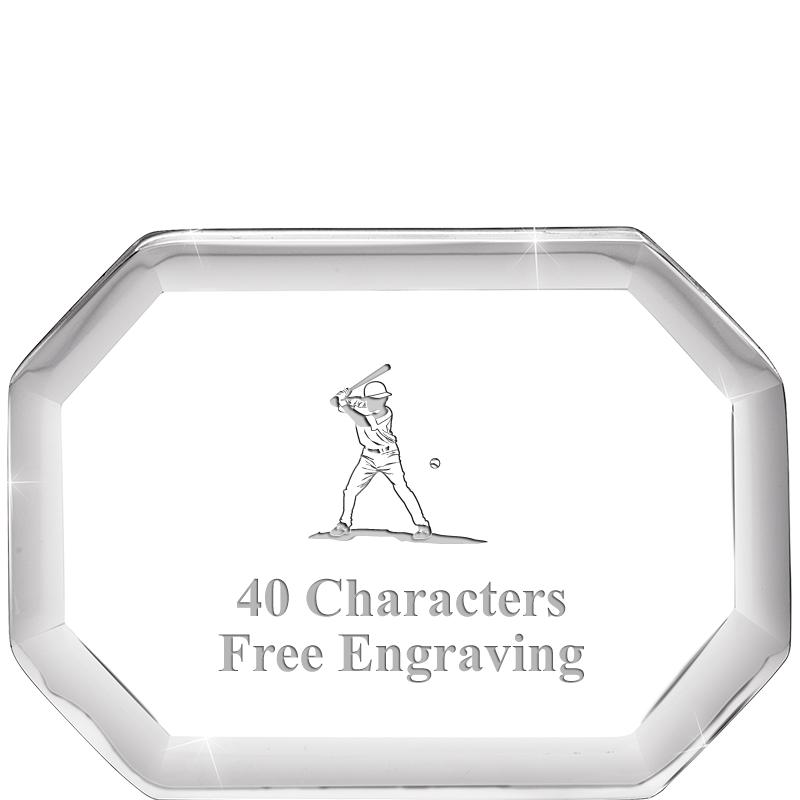 2-1/2" BEVELED OCTAGON PWEIGHT