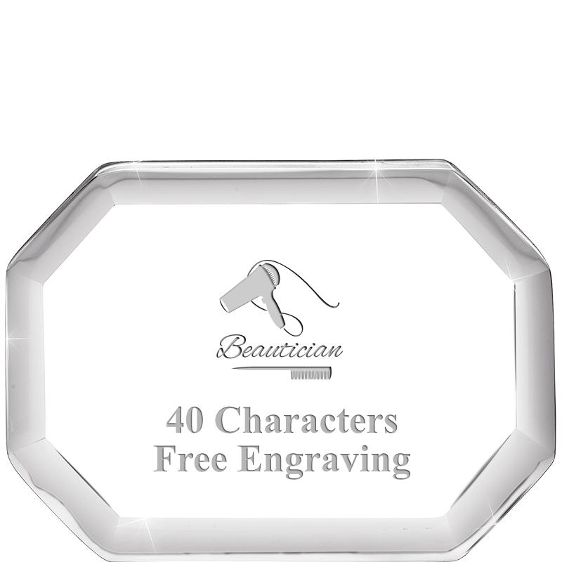 2-1/2" BEVELED OCTAGON PWEIGHT