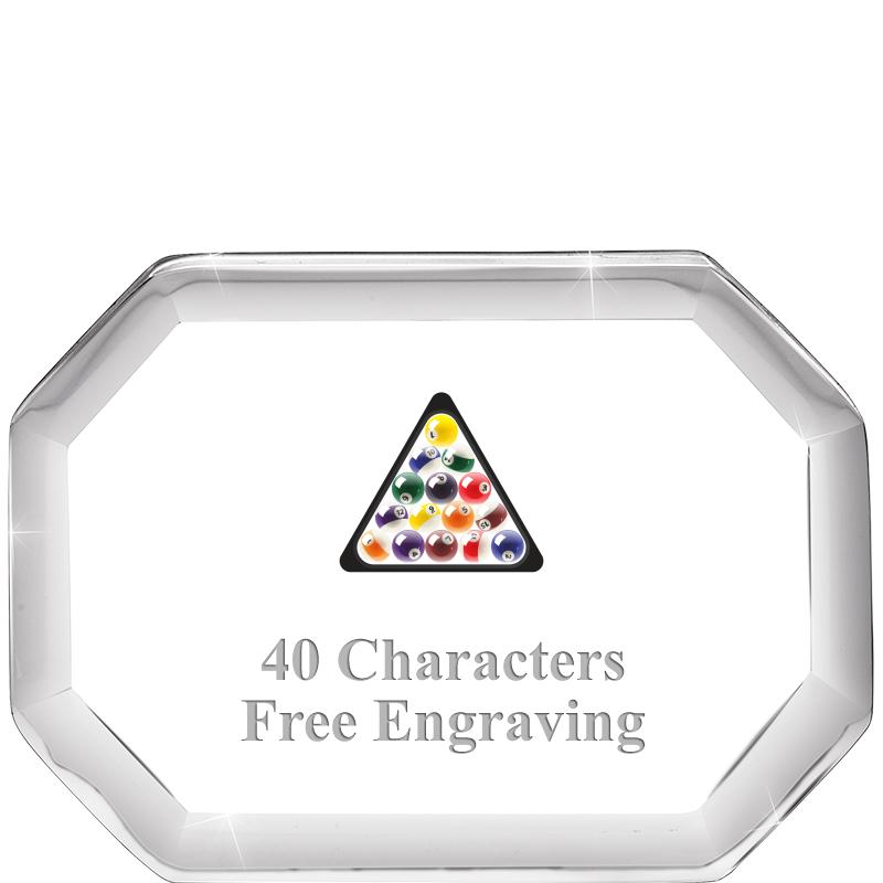 2-1/2" BEVELED OCTAGON PWEIGHT