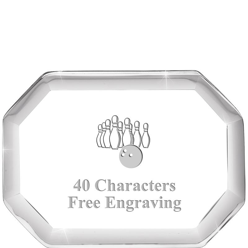 2-1/2" BEVELED OCTAGON PWEIGHT