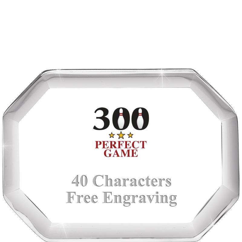 2-1/2" BEVELED OCTAGON PWEIGHT