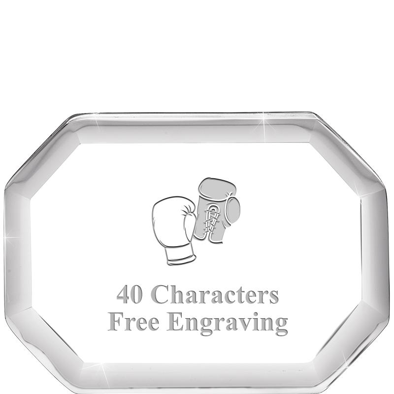 2-1/2" BEVELED OCTAGON PWEIGHT