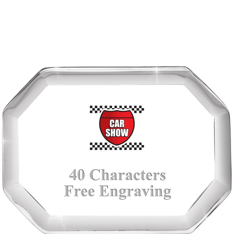 2-1/2" BEVELED OCTAGON PWEIGHT