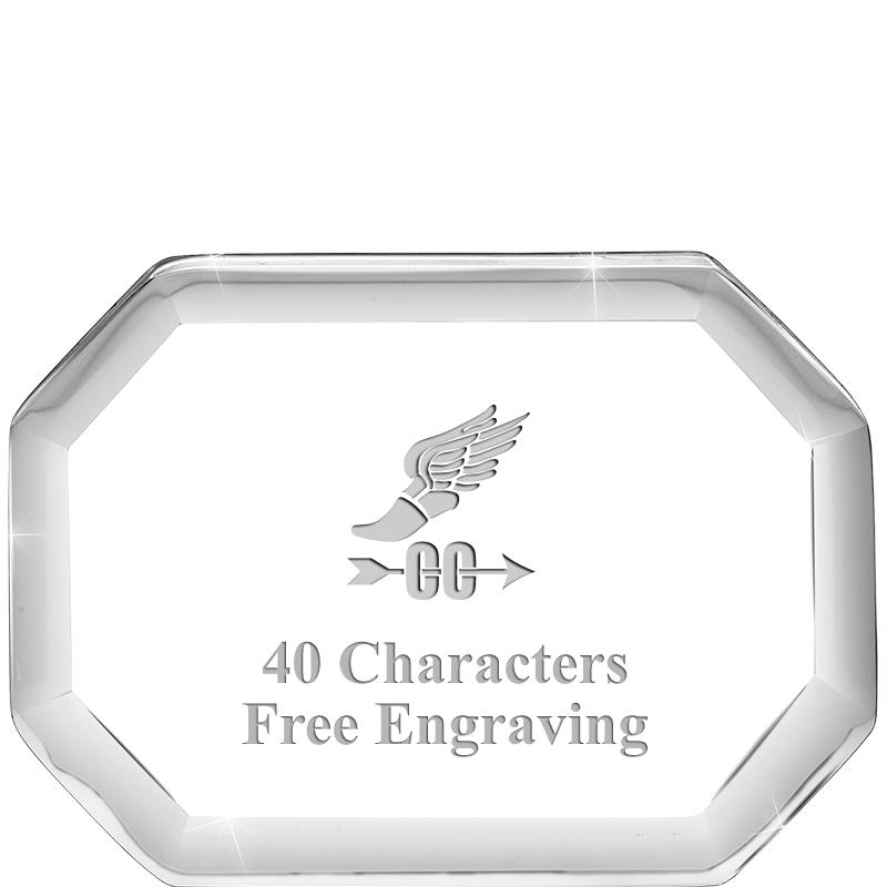 2-1/2" BEVELED OCTAGON PWEIGHT