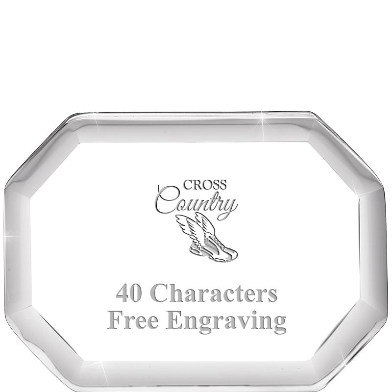 2-1/2" BEVELED OCTAGON PWEIGHT