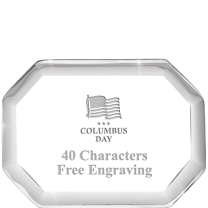 2-1/2" BEVELED OCTAGON PWEIGHT