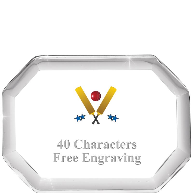 2-1/2" BEVELED OCTAGON PWEIGHT