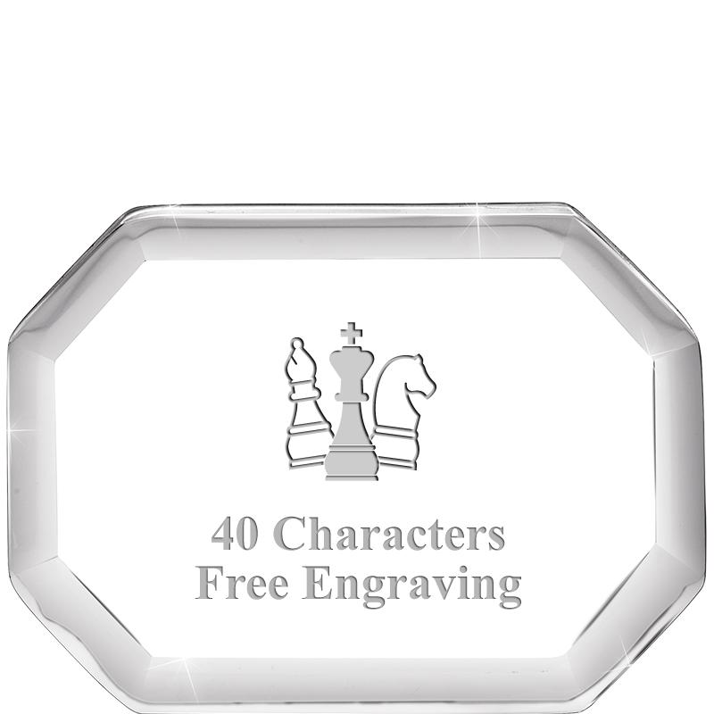 2-1/2" BEVELED OCTAGON PWEIGHT