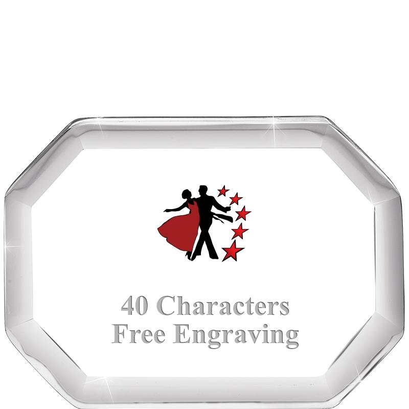 2-1/2" BEVELED OCTAGON PWEIGHT