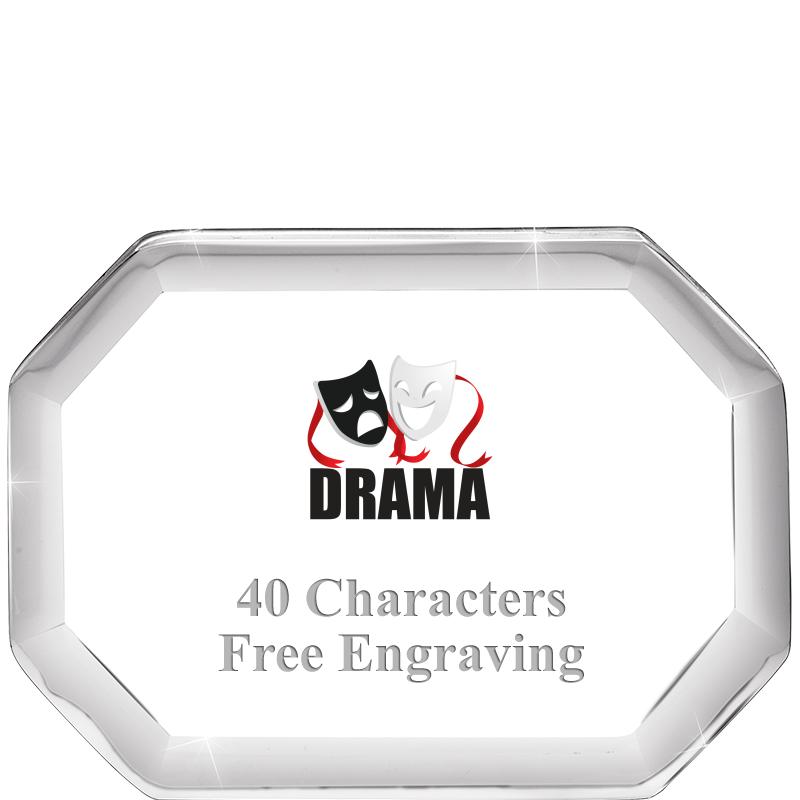 2-1/2" BEVELED OCTAGON PWEIGHT