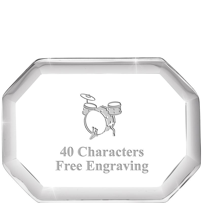 2-1/2" BEVELED OCTAGON PWEIGHT