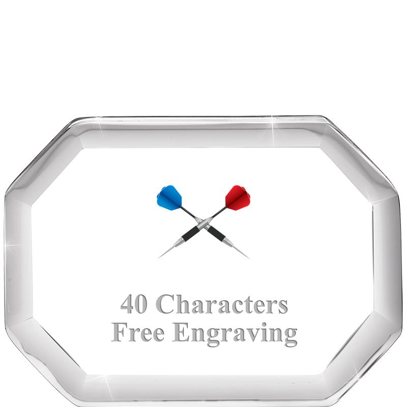 2-1/2" BEVELED OCTAGON PWEIGHT