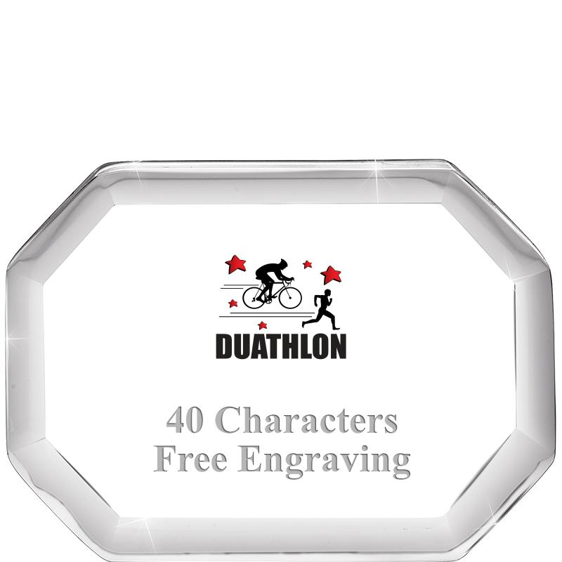 2-1/2" BEVELED OCTAGON PWEIGHT