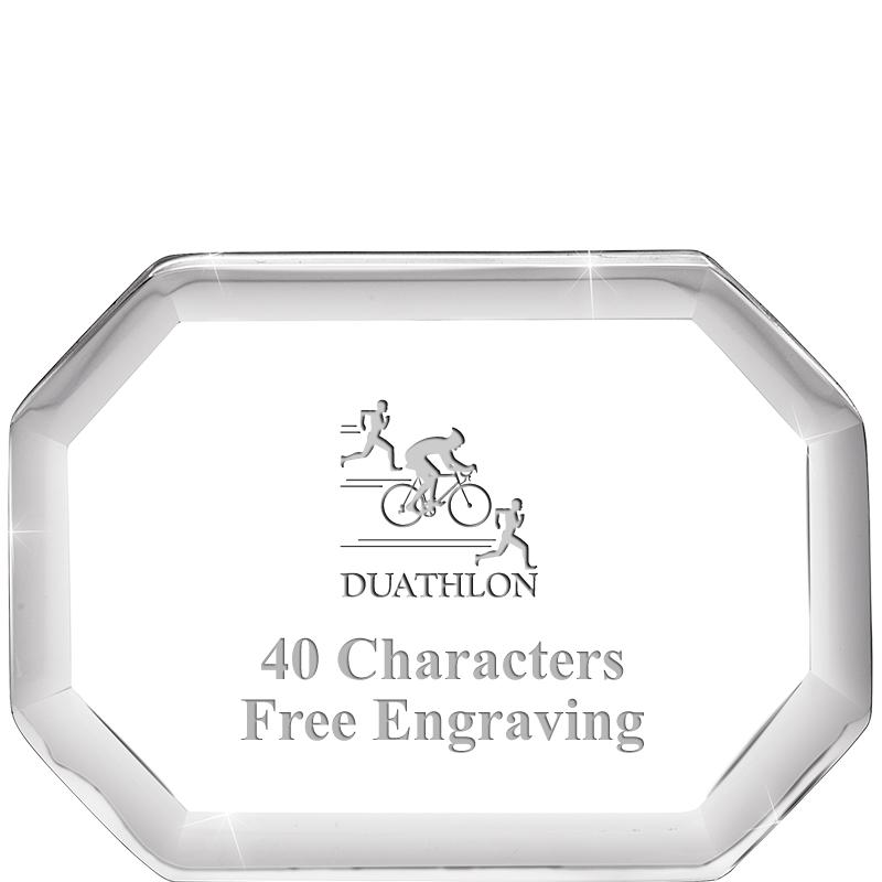 2-1/2" BEVELED OCTAGON PWEIGHT