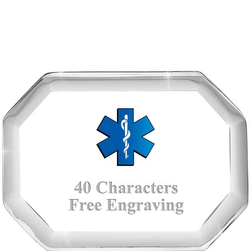 2-1/2" BEVELED OCTAGON PWEIGHT