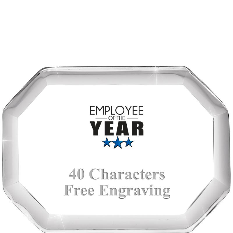 2-1/2" BEVELED OCTAGON PWEIGHT