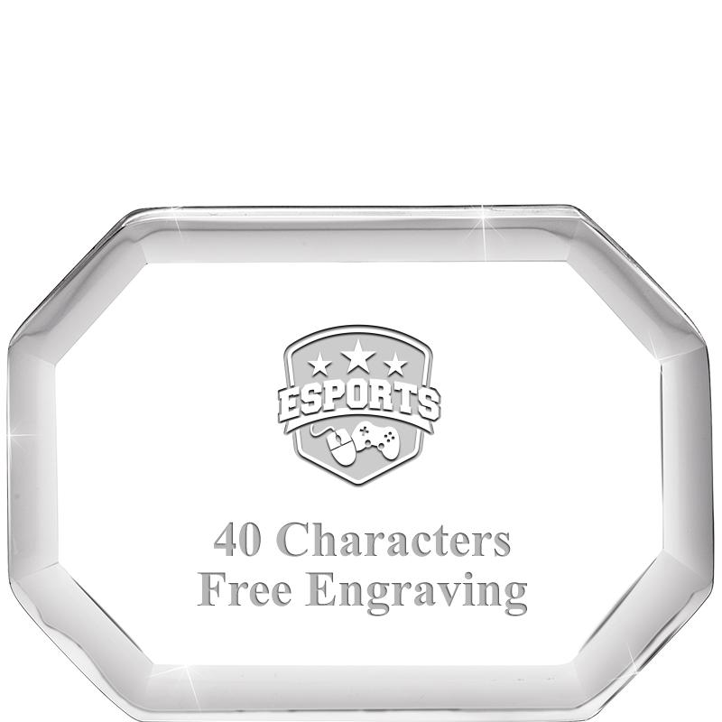 2-1/2" BEVELED OCTAGON PWEIGHT