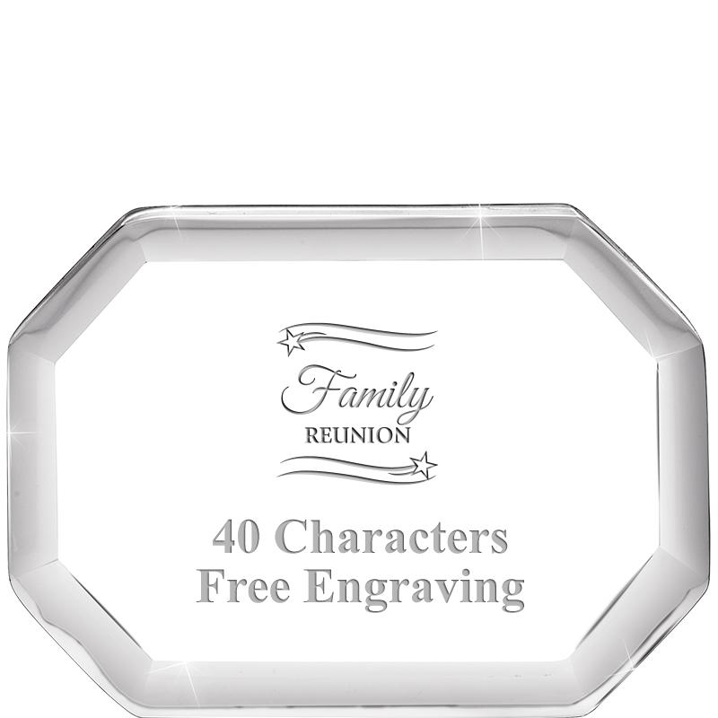 2-1/2" BEVELED OCTAGON PWEIGHT