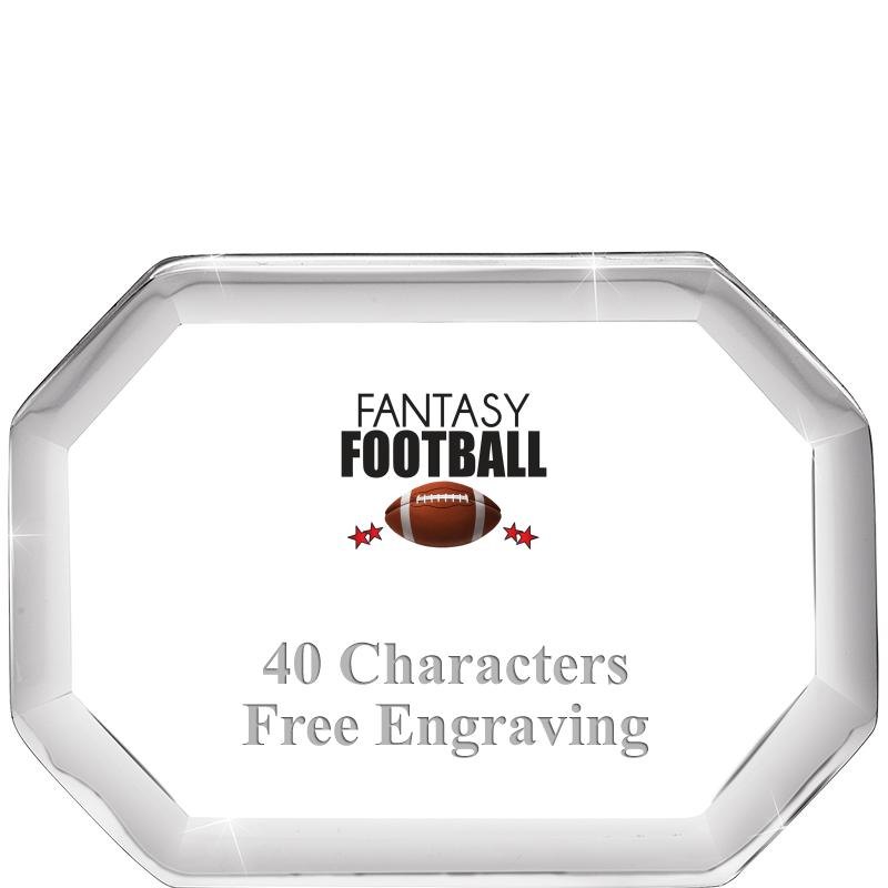 2-1/2" BEVELED OCTAGON PWEIGHT