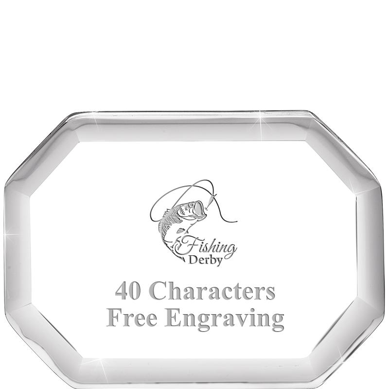 2-1/2" BEVELED OCTAGON PWEIGHT