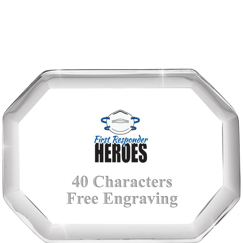 2-1/2" BEVELED OCTAGON PWEIGHT