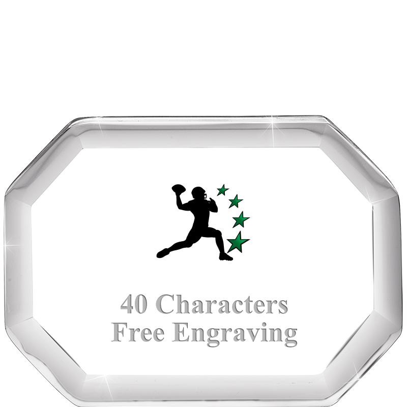 2-1/2" BEVELED OCTAGON PWEIGHT