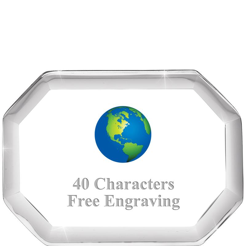 2-1/2" BEVELED OCTAGON PWEIGHT