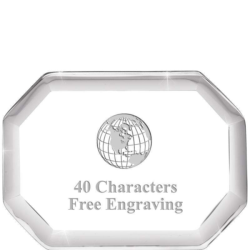 2-1/2" BEVELED OCTAGON PWEIGHT