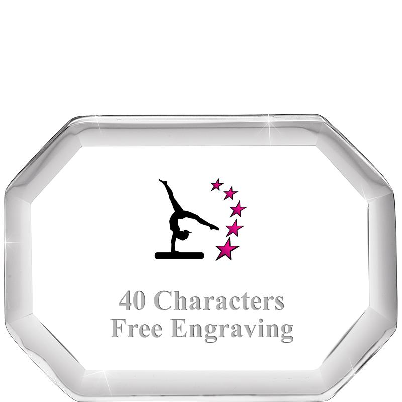 2-1/2" BEVELED OCTAGON PWEIGHT