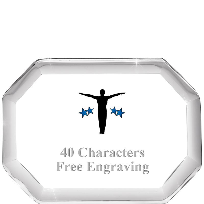 2-1/2" BEVELED OCTAGON PWEIGHT