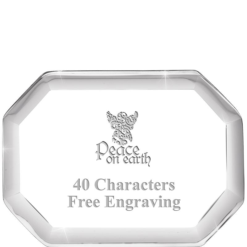 2-1/2" BEVELED OCTAGON PWEIGHT