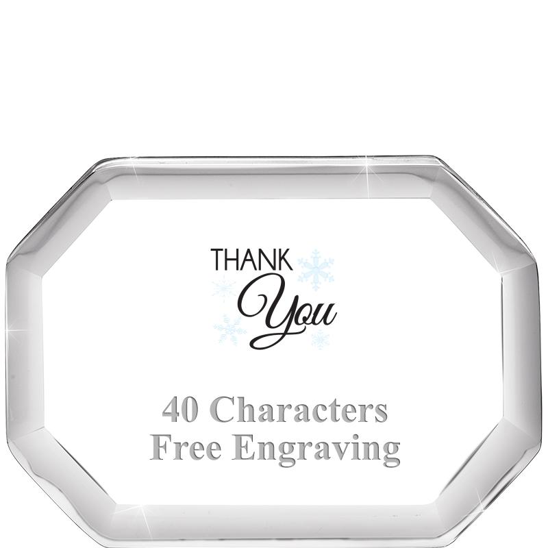 2-1/2" BEVELED OCTAGON PWEIGHT