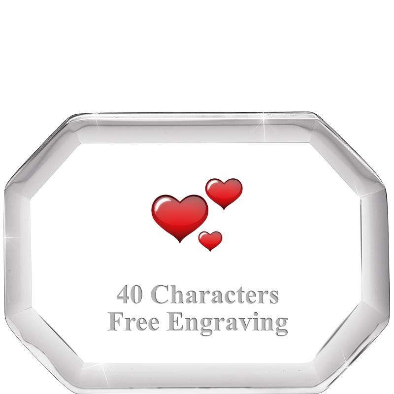 2-1/2" BEVELED OCTAGON PWEIGHT