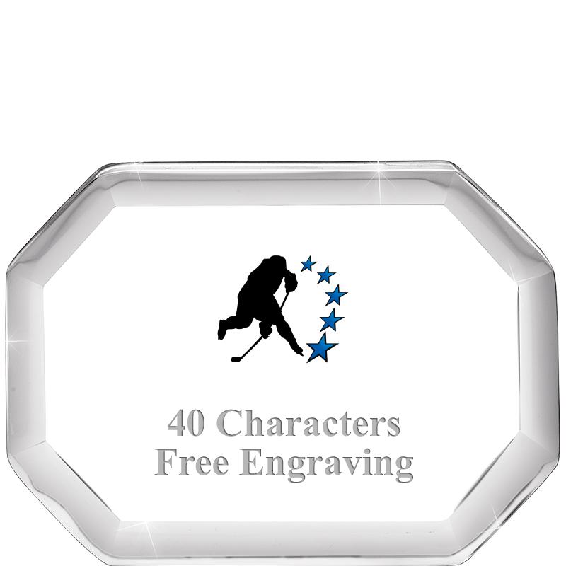 2-1/2" BEVELED OCTAGON PWEIGHT