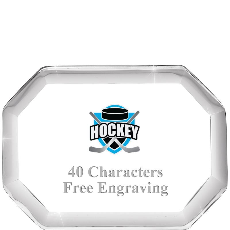 2-1/2" BEVELED OCTAGON PWEIGHT