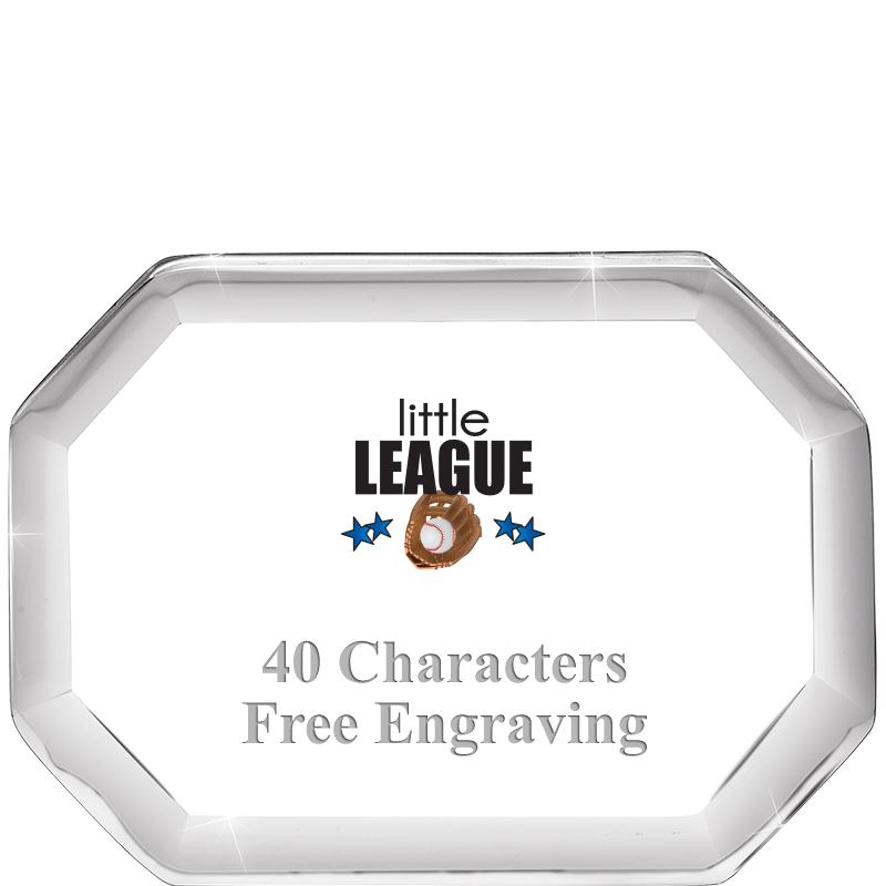 2-1/2" BEVELED OCTAGON PWEIGHT