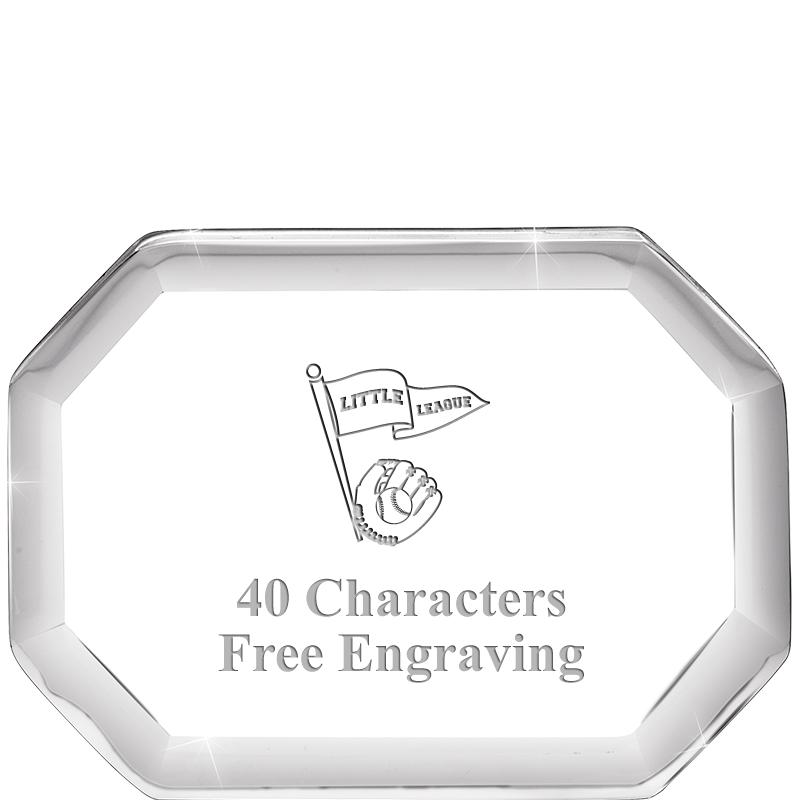 2-1/2" BEVELED OCTAGON PWEIGHT