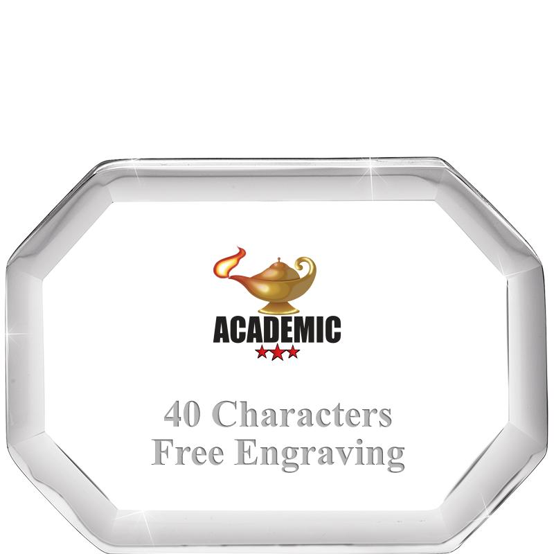 2-1/2" BEVELED OCTAGON PWEIGHT