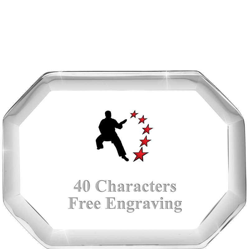 2-1/2" BEVELED OCTAGON PWEIGHT