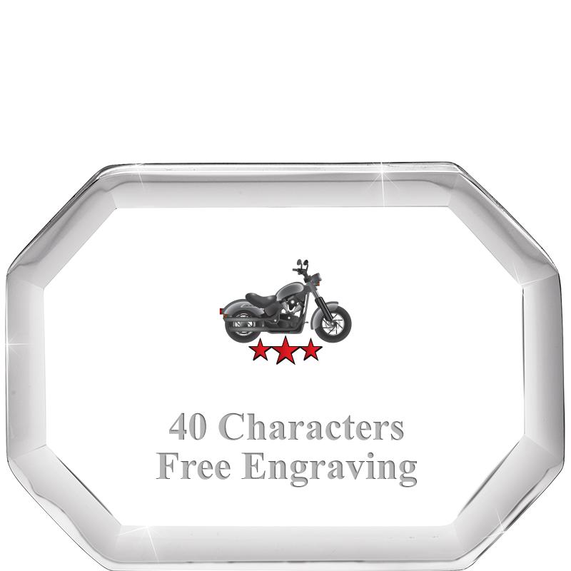 2-1/2" BEVELED OCTAGON PWEIGHT