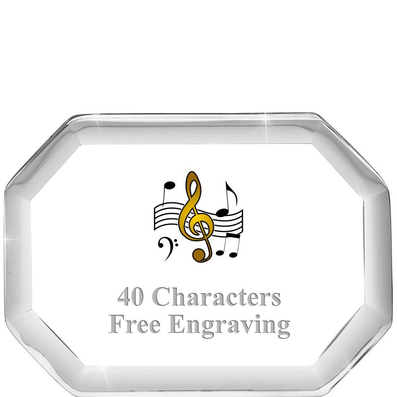 2-1/2" BEVELED OCTAGON PWEIGHT