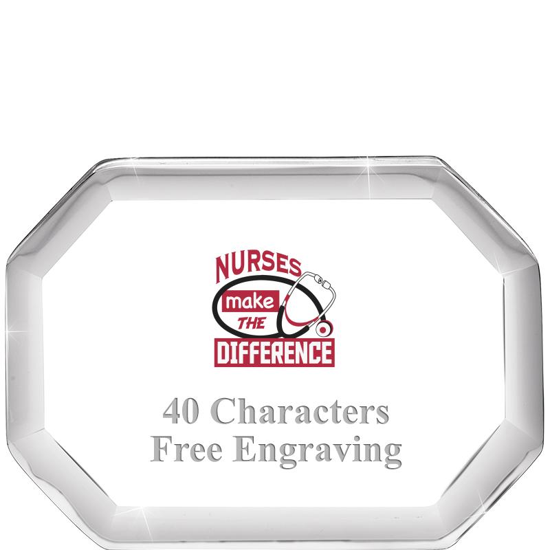 2-1/2" BEVELED OCTAGON PWEIGHT