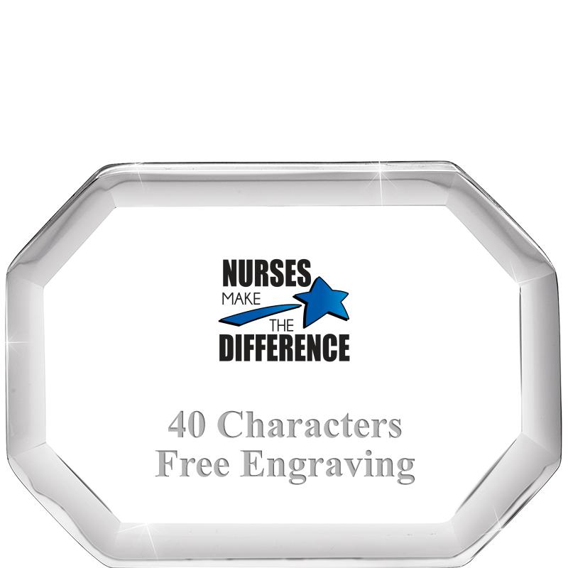 2-1/2" BEVELED OCTAGON PWEIGHT