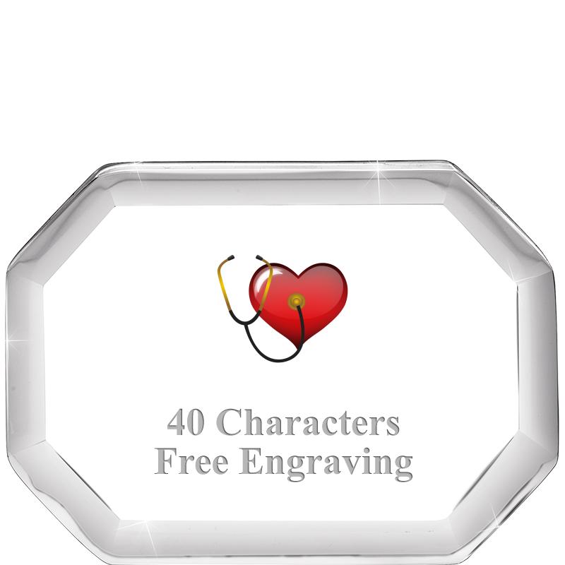 2-1/2" BEVELED OCTAGON PWEIGHT