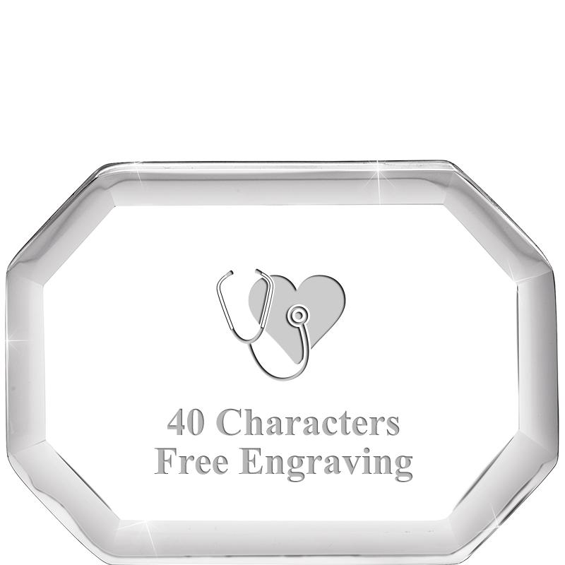 2-1/2" BEVELED OCTAGON PWEIGHT