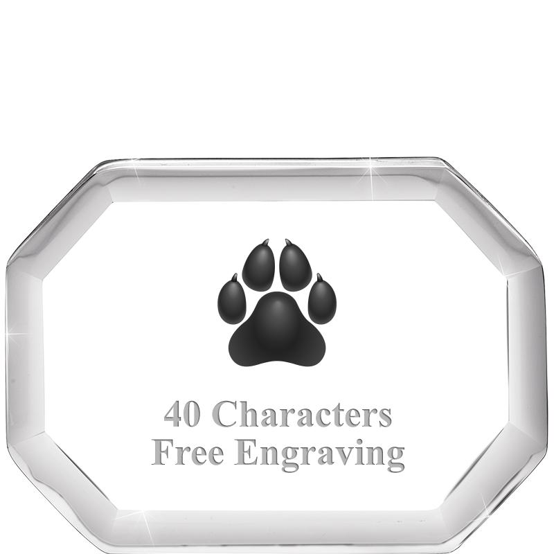 2-1/2" BEVELED OCTAGON PWEIGHT