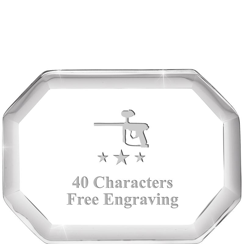 2-1/2" BEVELED OCTAGON PWEIGHT